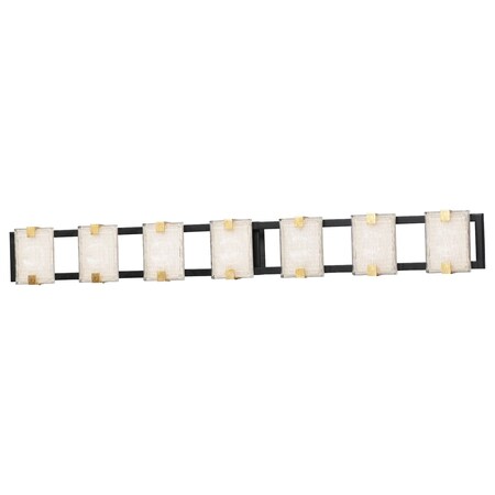 Maxim Radiant Led 7-Light Bath Vanity 39534CYBKGL